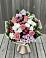 Букет цветов из: Альстромерии, Гвоздики, Розы и Хризантемы в Любытино