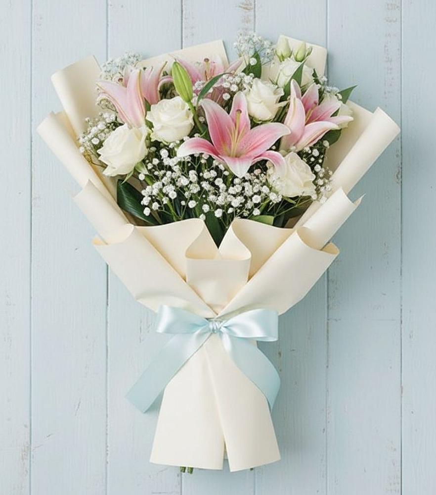 Букет цветов из: Лилии в Любытино