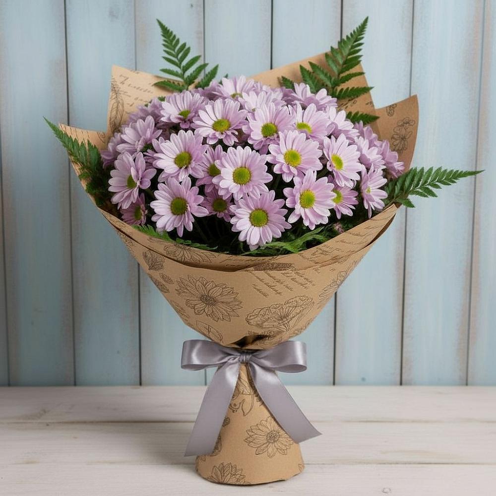 Букет цветов из: Хризантемы в Любытино