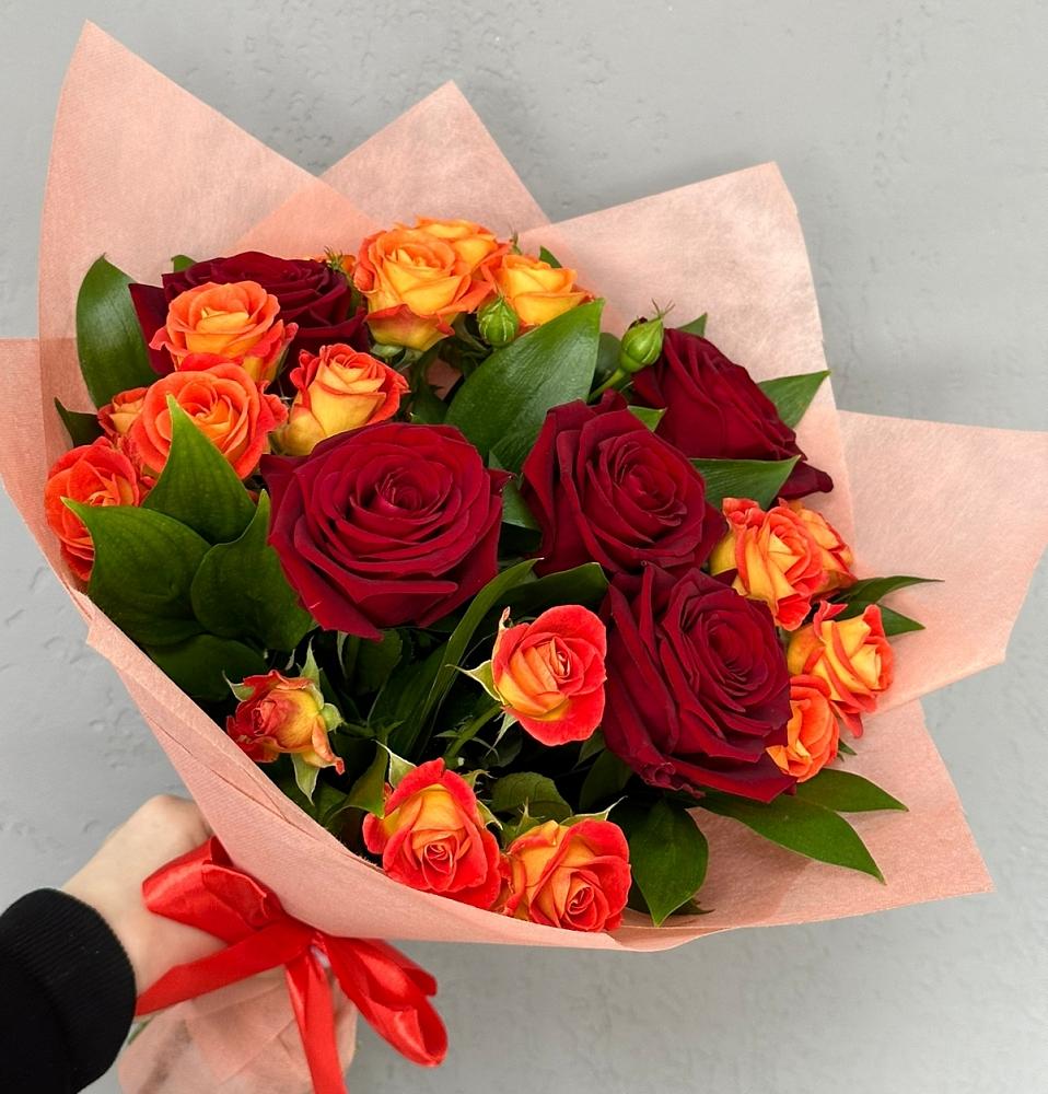 Букет Любовь и восторг в Любытино