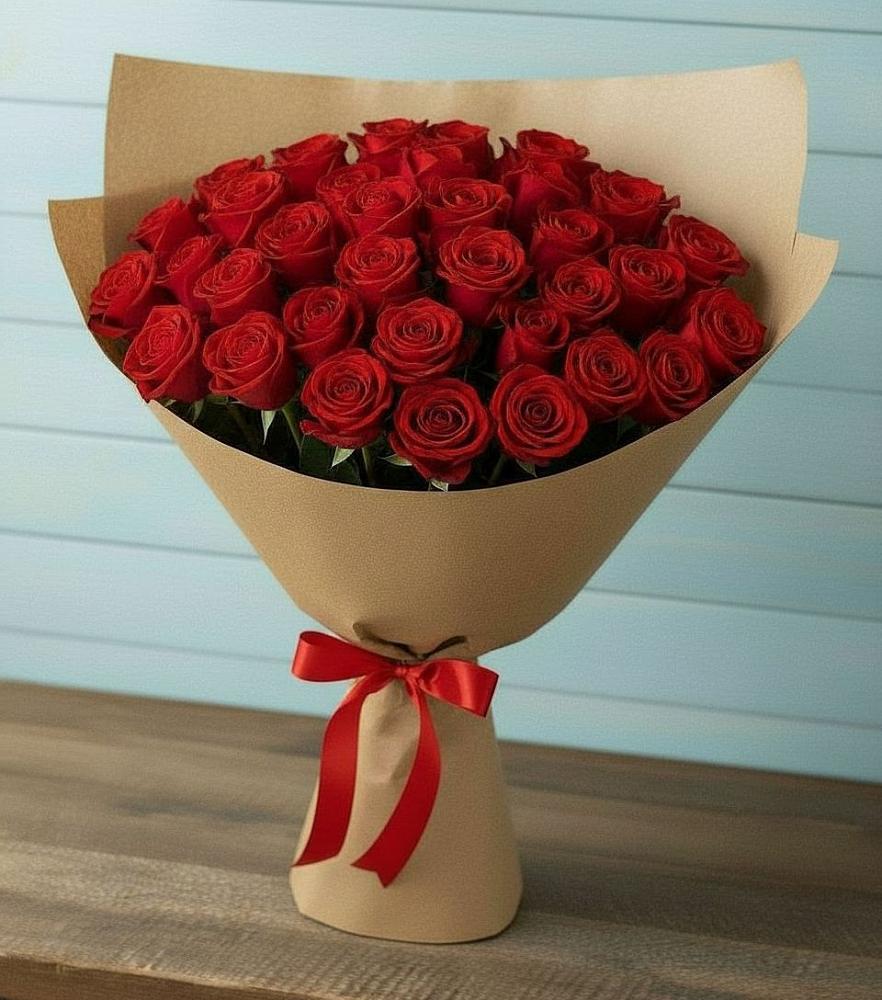 Букет Красные розы Милано в Любытино