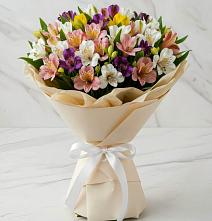 Букет цветов из:  Альстромерии #REPLACE_PRED# Любытино