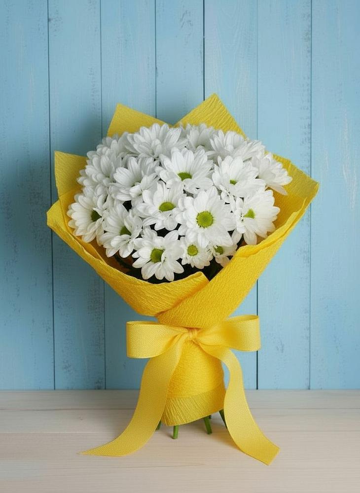 Букет цветов из: Хризантемы в Любытино