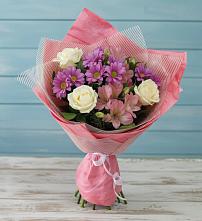 Букет цветов из:  Герберы #REPLACE_PRED# Любытино