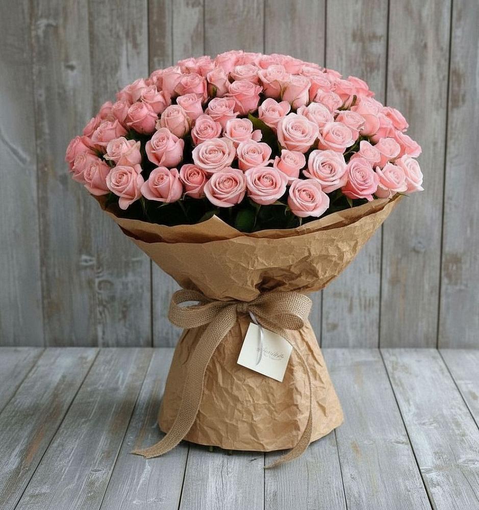 Букет 151 Роза Роуз в Любытино