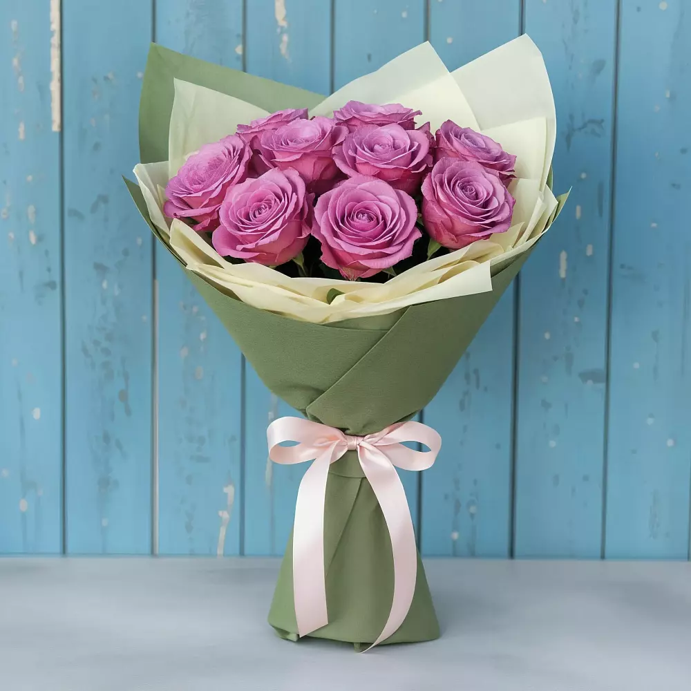 Букет Розы Фёрст Леди в Любытино