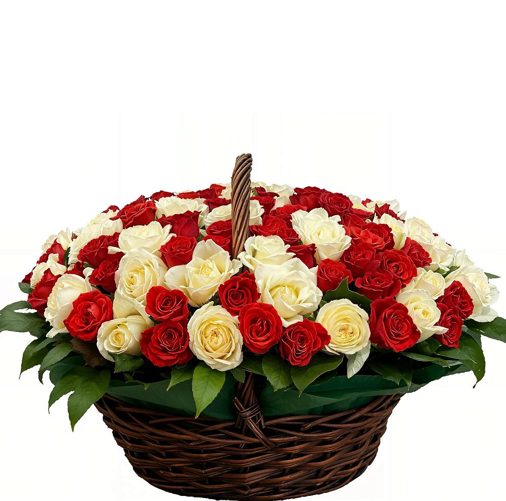 Премиум букет из: Розы в Любытино