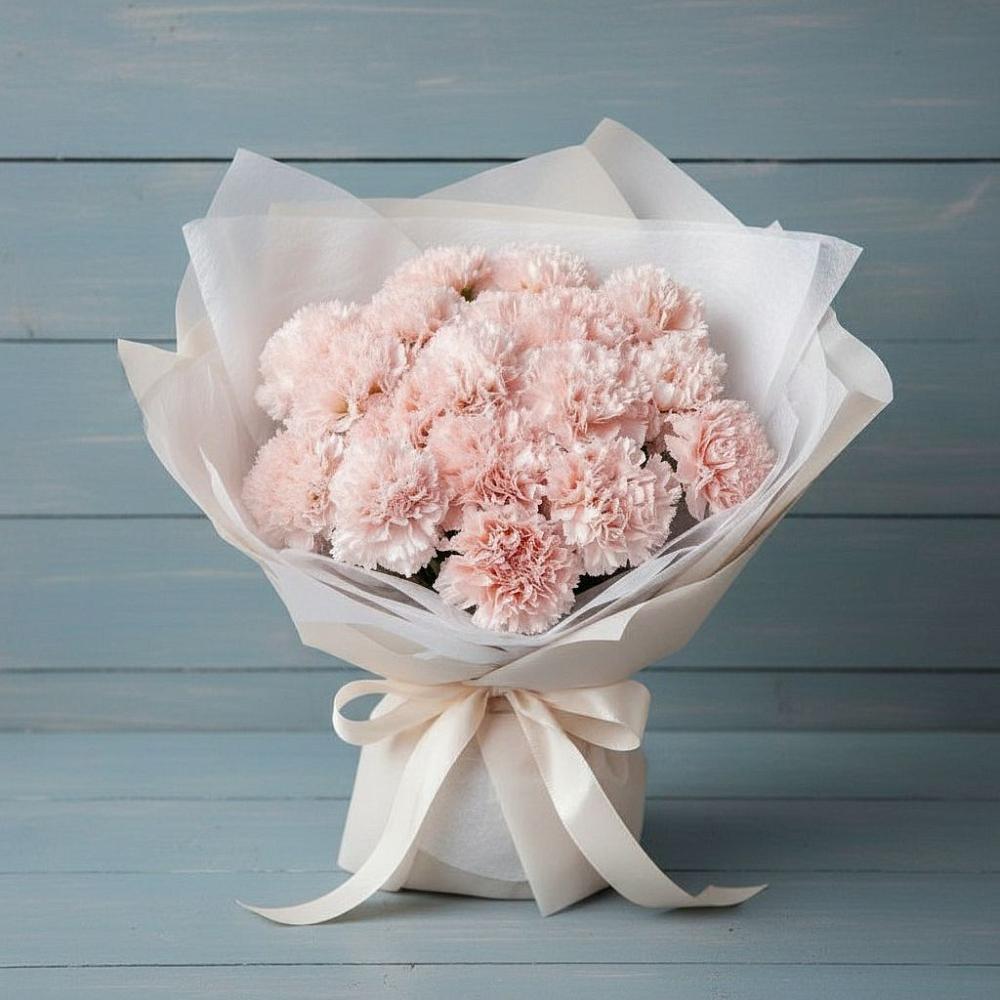 Букет цветов из: Гвоздики в Любытино